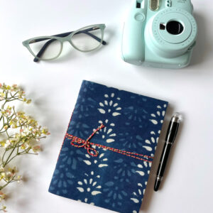 UPCYCLED HANDBLOCK FABRIC JOURNAL