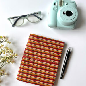 UPCYCLED HANDBLOCK FABRIC JOURNAL