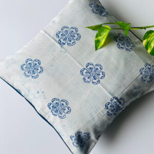 BLOCK PRINTED CUSHION COVER