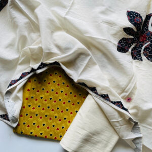 AJRAKH RAAG APPLIQUE SUIT PIECE