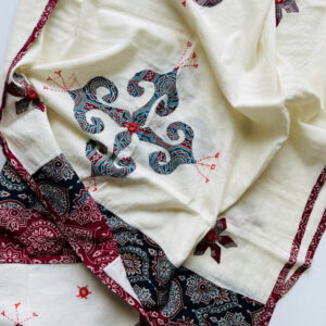BARMER APPLIQUÉ DUPATTA