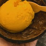 mango coconut sorbet