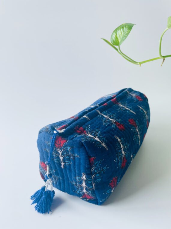 HANDCRAFTED COSMETIC POUCHES-LARGE