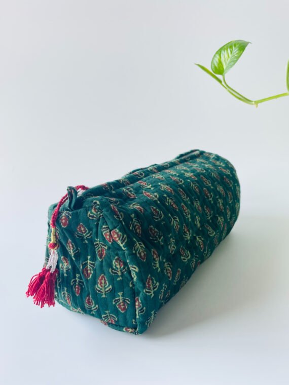 HANDCRAFTED COSMETIC POUCHES-LARGE