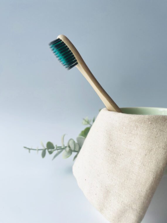 BAMBOO BRUSHES- NEEM CHARCOAL (SET OF 2)