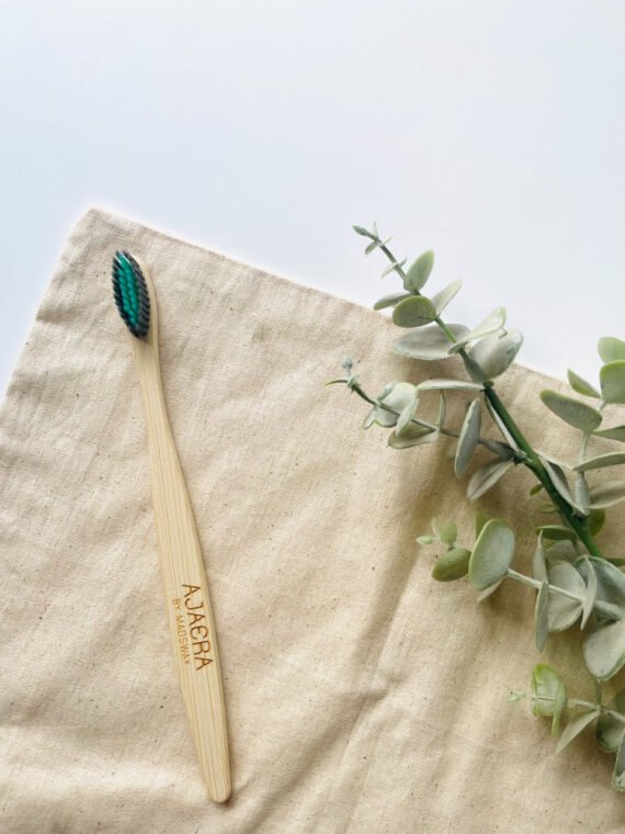 BAMBOO BRUSHES- NEEM CHARCOAL (SET OF 2)