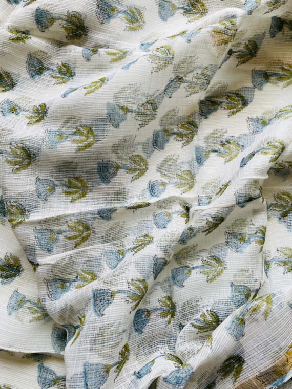 COTTON BLOCK PRINT KOTA DUPATTA SET