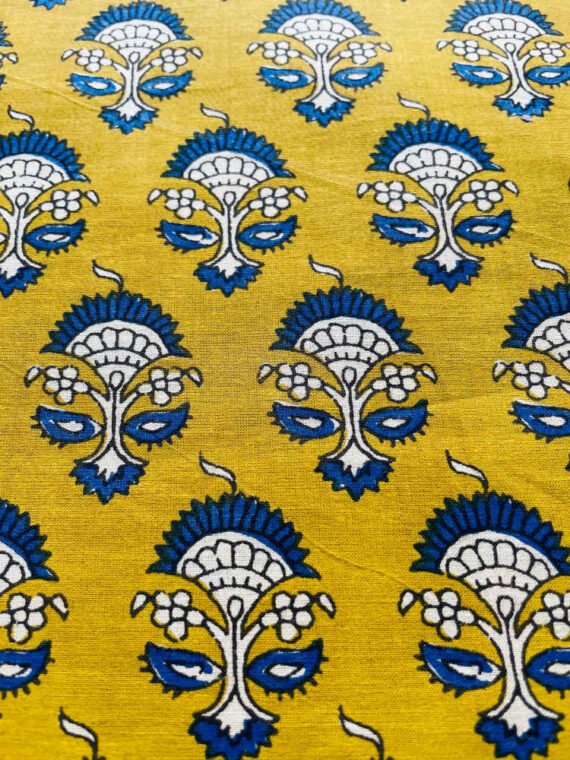 HAND BLOCK PRINT COTTON SUIT SETS-2PCS