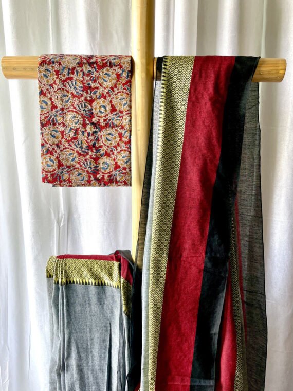 HANDSPUN KHADI COTTON SAREE