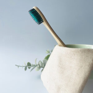 BAMBOO BRUSHES- NEEM CHARCOAL (SET OF 2)