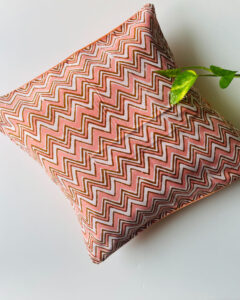 BLOCK PRINTED CUSHION COVER