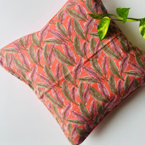 BLOCK PRINTED CUSHION COVER
